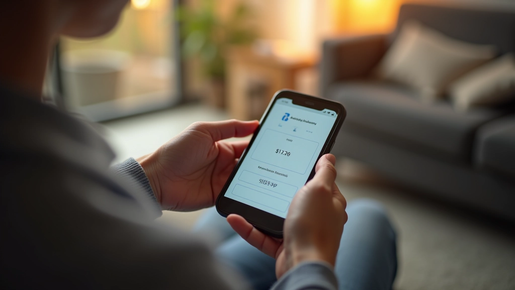 Patient using smartphone to book medical appointment online